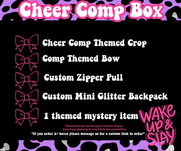 Cheer Comp Box - AMBASSADOR Box