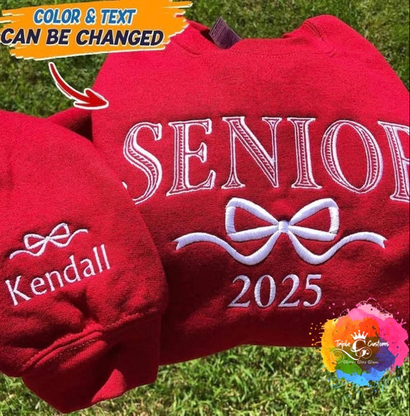 Senior Embroidery Sweatshirt